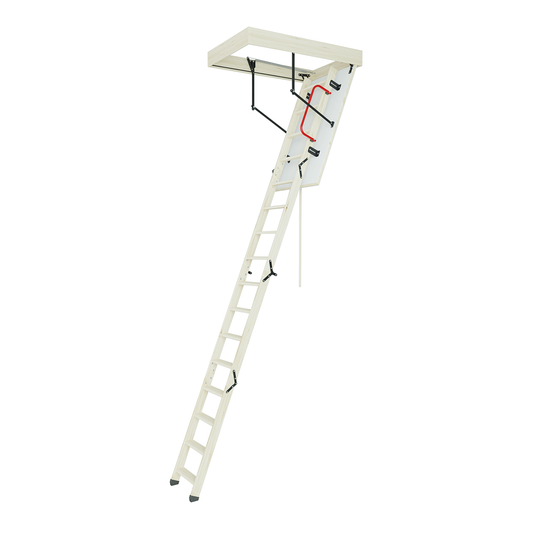 L-ALLE Wooden Attic Ladder 47" x 21.5"